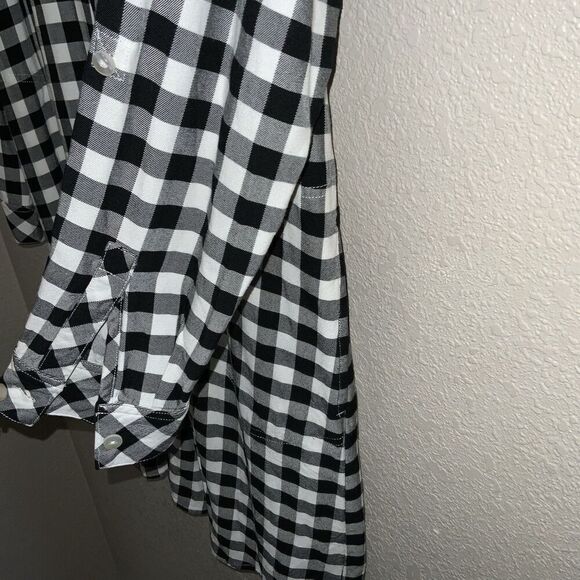 J.Jill Gingham Shirt Dress size S - Picture 5 of 9
